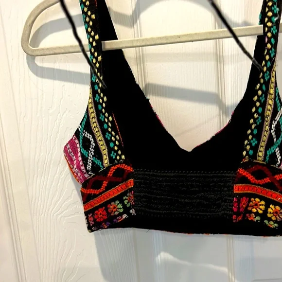 Boho crop top with Tiny bells - Picture 3 of 4